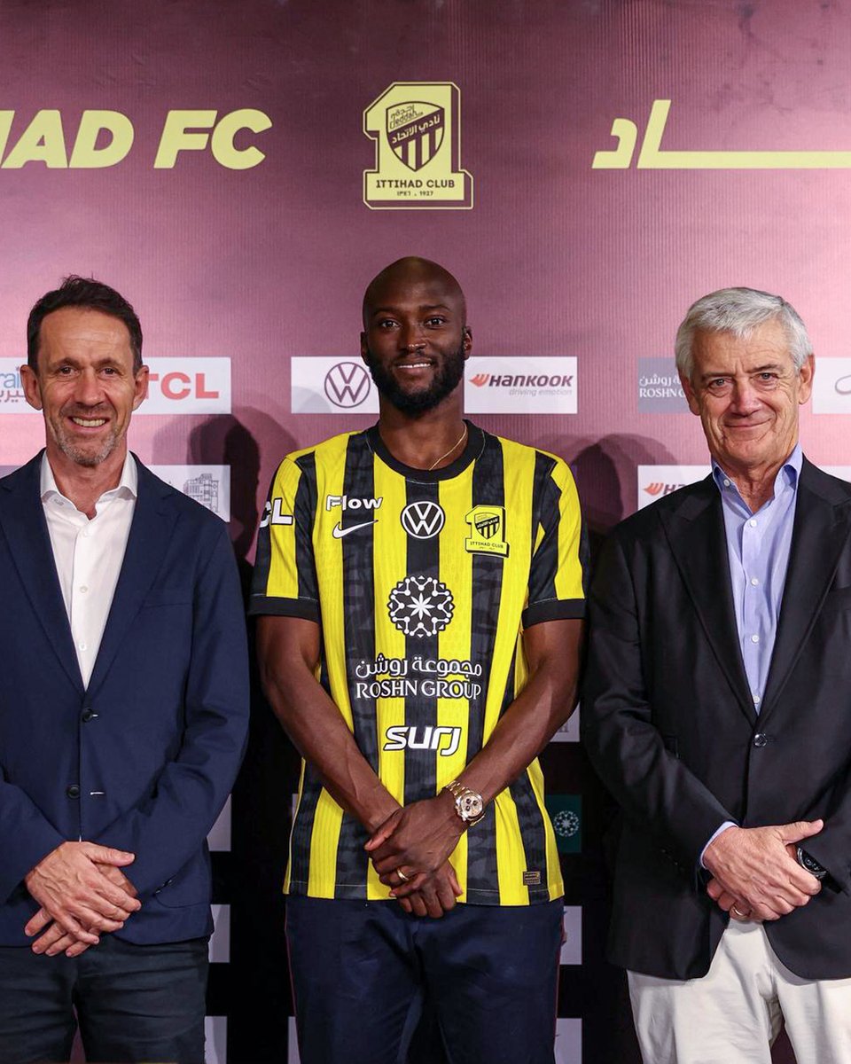 Proud to continue this journey with <a href="/ittihad/">نادي الاتحاد السعودي</a>! 🐅
The responsibility is big and so is our ambition 💪🏿💫