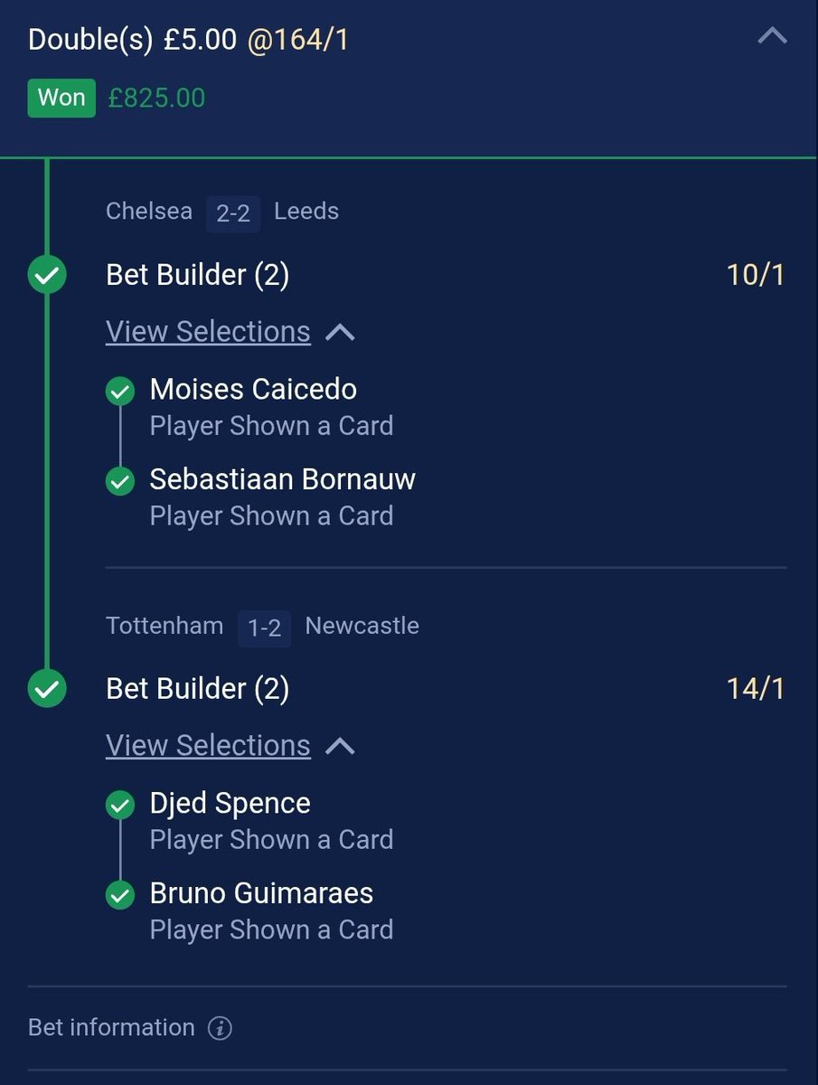 DylCli1's tweet photo. So after a complaints process and time wasted @bet365help have officially confirmed they won’t be paying out the Caicedo card vs Leeds which is a shame considering all the other bookies out there that have.

Looks like @paddypower / @WilliamHill for me going forward baby https://t.co/tNGde16oTS