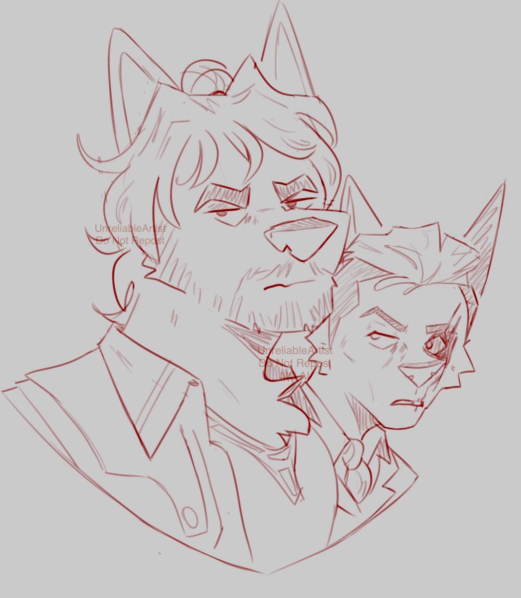 Gauging interest for next month’s sticker drop 👀 One dog boy, one cat boy- both stinky 🐕 🐈‍⬛ 

What do we thiiiink ✨
#zaundads #arcane #silco #vander