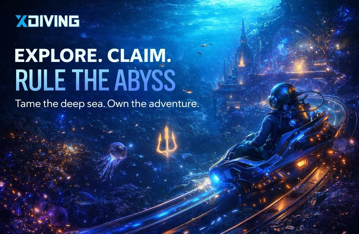 The ultimate theme park isn’t on land—it’s 30m below. 🌊

Welcome to XDIVING: ride your X-ARTURA, boost speed, claim Deep-Sea Territory, and earn real-world yields with decentralized ownership. 🔱

Gates are open—ready to be the next Deep-Sea Lord? 🎟️