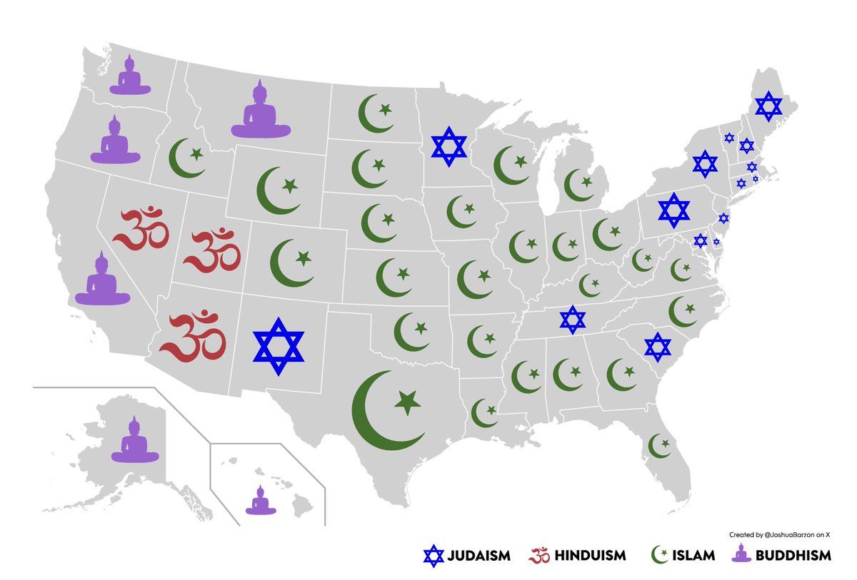 The fastest-growing ideology in all the conservative stronghold states is Islam. This is not coincidental; this is calculated and deliberate. We need to put an end to Islam once and for all!