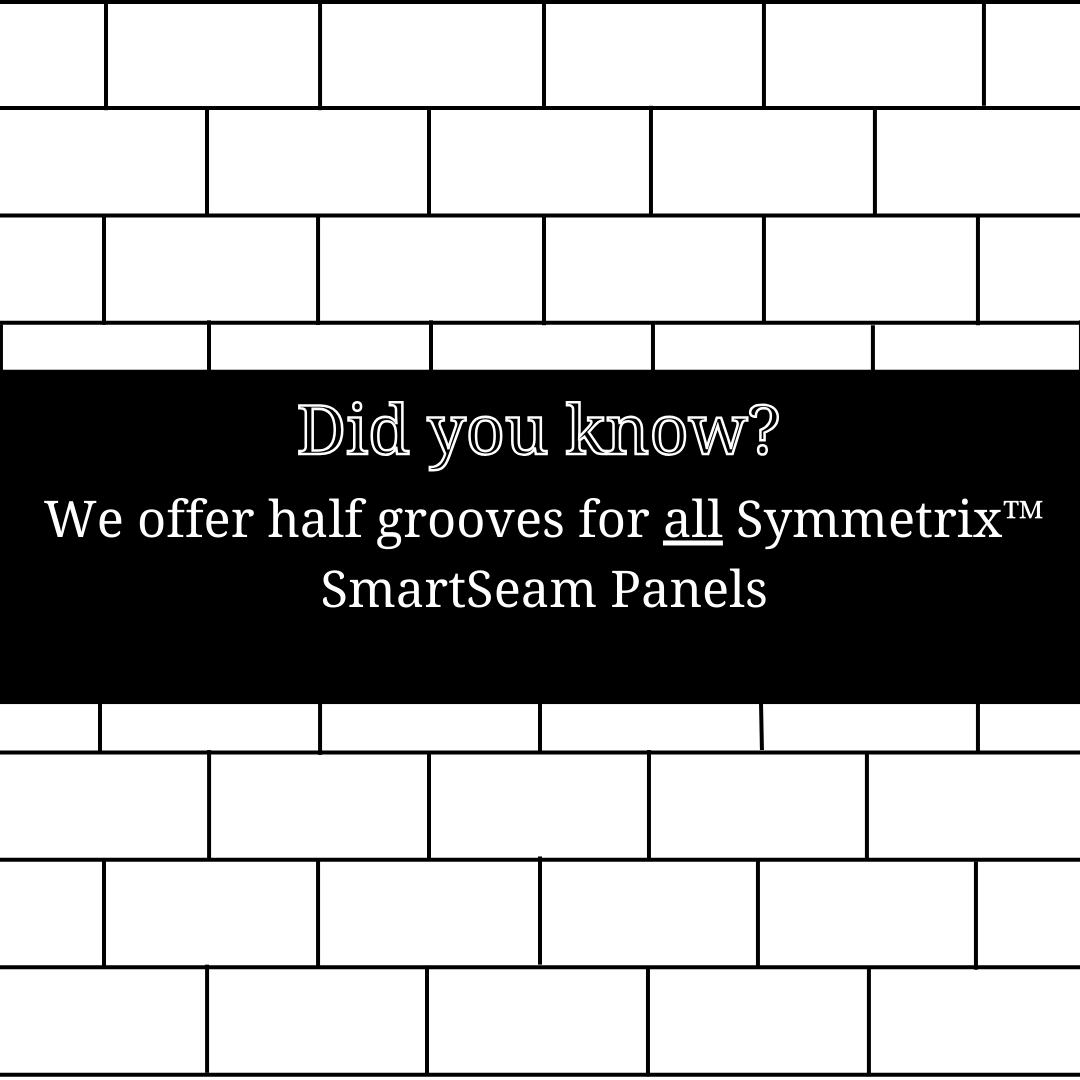 Subtle detail. Strong impact.

#marlite #symmetrixsmartseam
