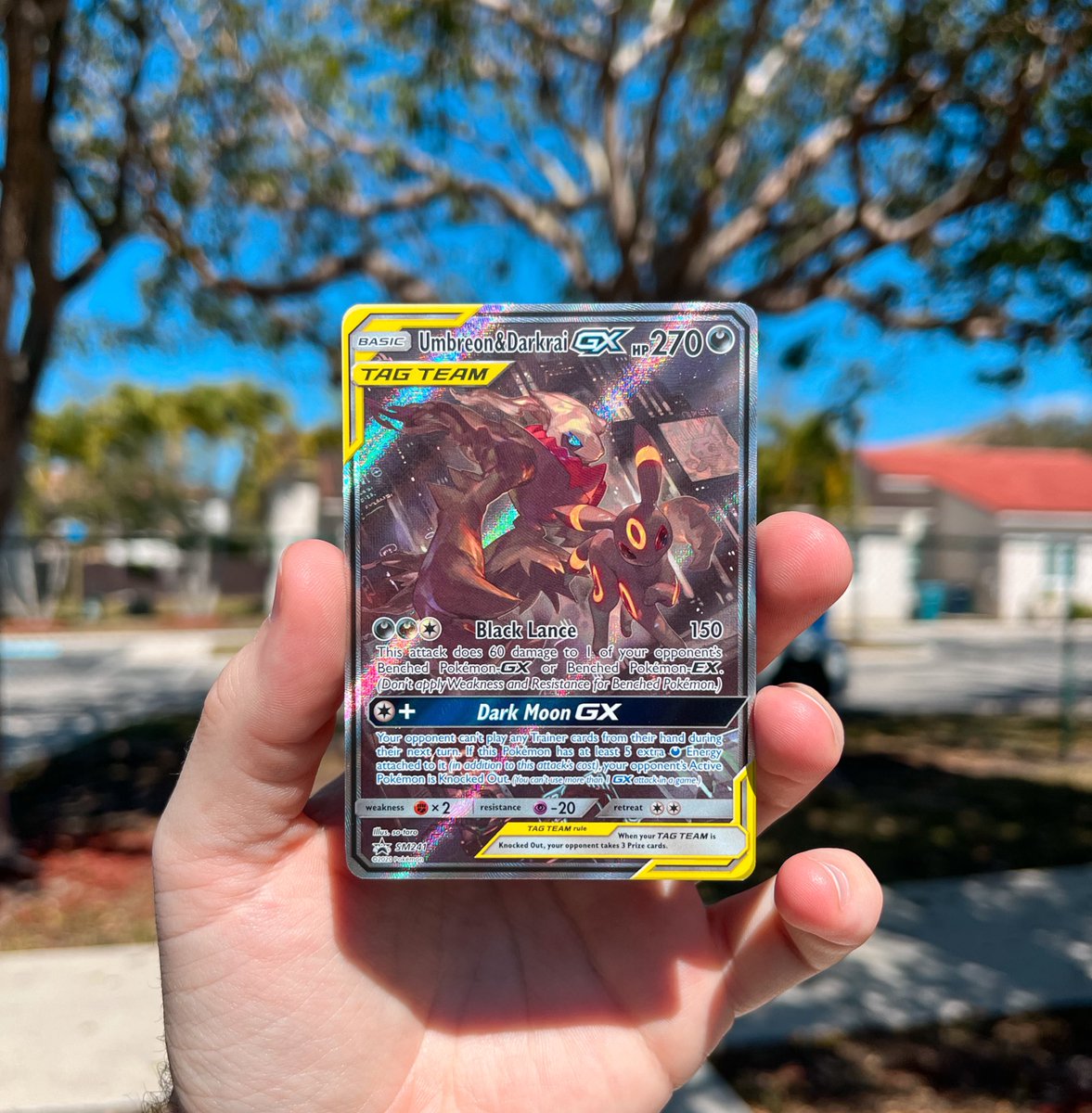 JDCards85's tweet image. Did you know there’s a hidden Pikachu in this Umbreon &amp;amp; Darkrai card? 👀⚡️