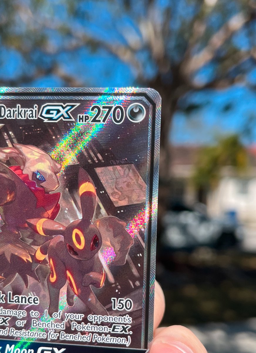 JDCards85's tweet image. Did you know there’s a hidden Pikachu in this Umbreon &amp;amp; Darkrai card? 👀⚡️