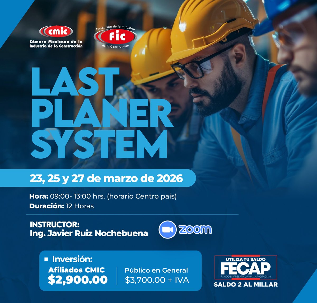 ¡Lleva la gestión de proyectos al siguiente nivel! 🚀

Gestiona la mejora continua con prácticas como “Just in time”, “Last Planner”, “Pull” y más, maximizando las actividades que aportan valor a un proyecto constructivo.

¡Inscríbete!

📲Más información: bit.ly/CursosICIC