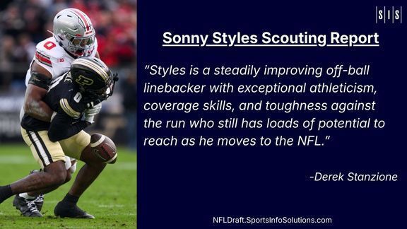 football_sis's tweet photo. How will Ohio State LB Sonny Styles do at the next level❓️ 

@D_Stanz22 shares his thoughts💪 

@OhioStateFB 

Check out the full report🔽 
https://t.co/UdDDUk2yeH 

New reports being added constantly‼️ 

#NFLDraft2026 https://t.co/rl0UjSUr2s