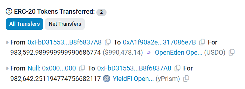 YieldFi Intern tweet media