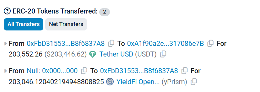 YieldFi Intern tweet media