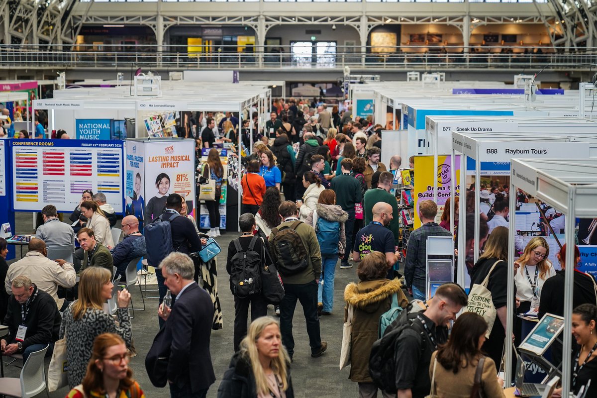 MusicEdExpo's tweet image. 🌟Join Us Tomorrow!
What an incredible day at the Music &amp;amp; Drama Education Expo! 🎭🎶

We can’t wait to do it all again, see you in the morning!

#MusicEducation #DramaEducation #EducationExpo #MDEE26