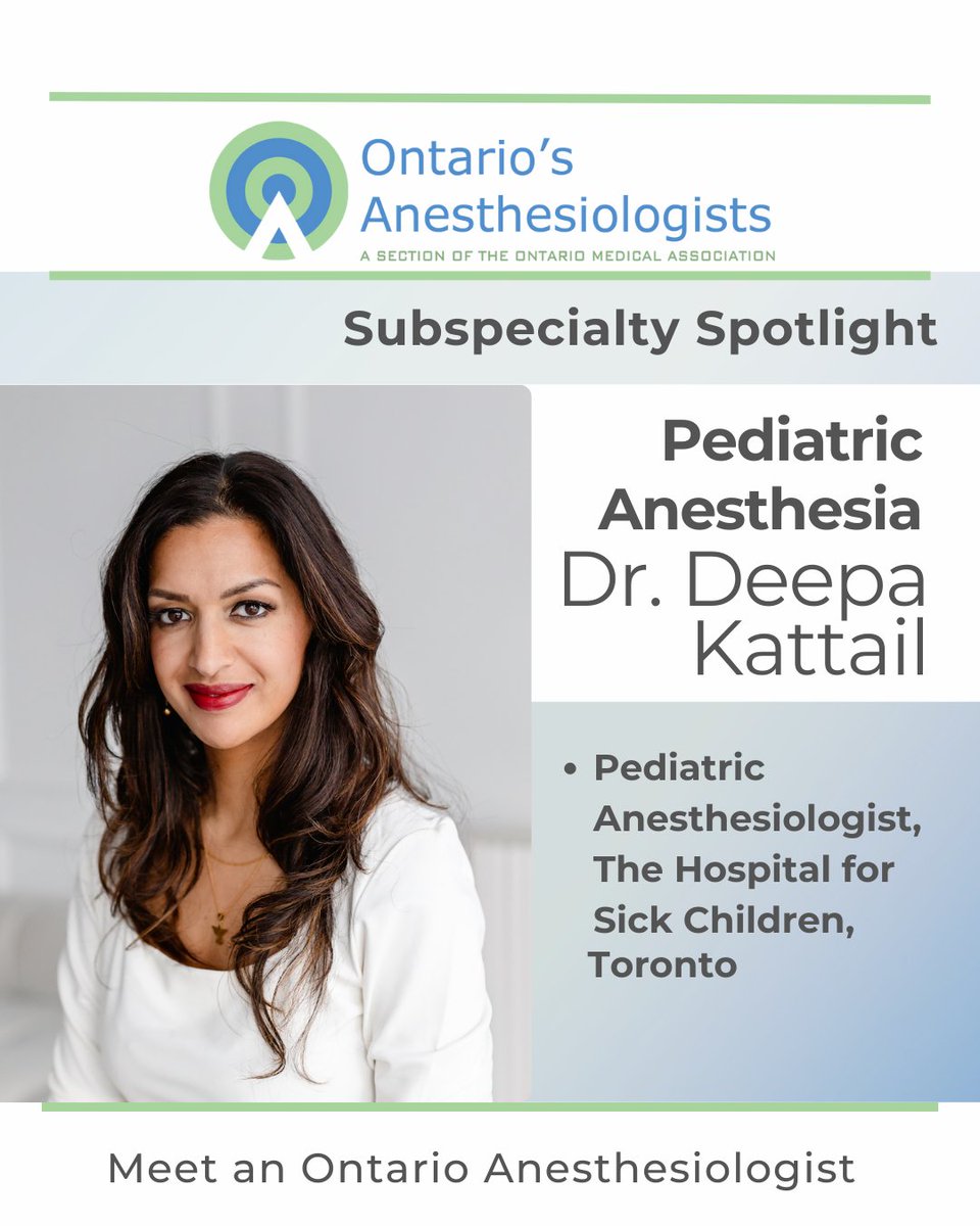 Ontario's Anesthesiologists tweet media