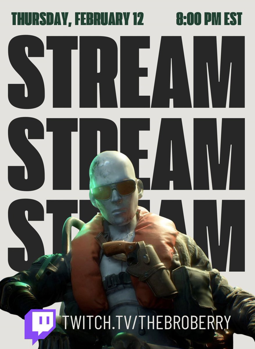 thebroberry's tweet photo. GOING LIVE TONIGHT @ 8:00 PM EST - we will be streaming some more Arc Raiders. Come hang out and watch me ride a rocketeer! 

https://t.co/b2ebBCqF7D

#ArcRaiders #gaymer https://t.co/mSDd8iygdA