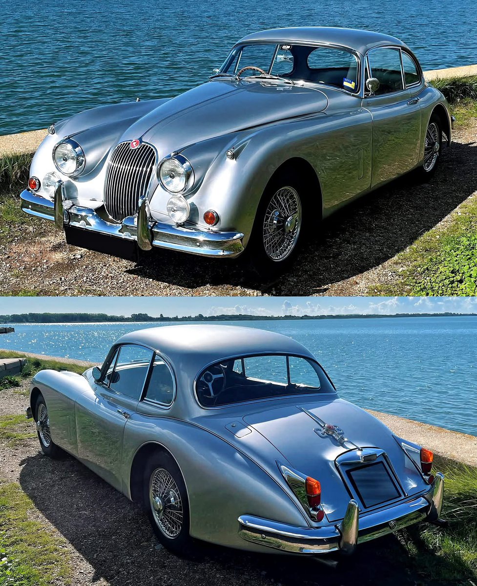 JagmansM's tweet photo. Look at the length of that hood on the Jaguar XK150, it feels like it goes on forever. https://t.co/9tQpRMUbXi