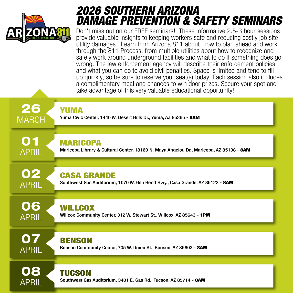 Arizona 811 tweet media