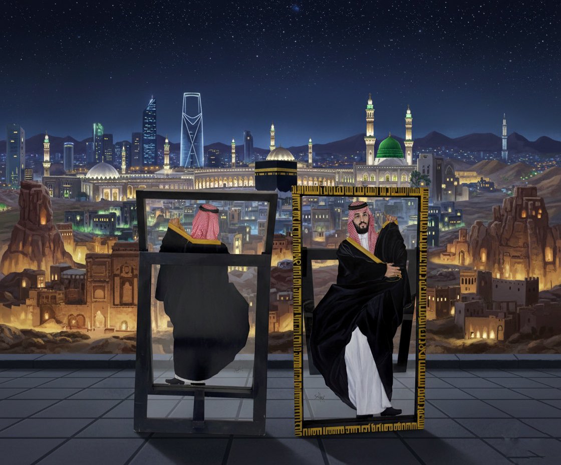 🎨صالحه محمد | فنانة تشكيلية 🇸🇦 tweet media