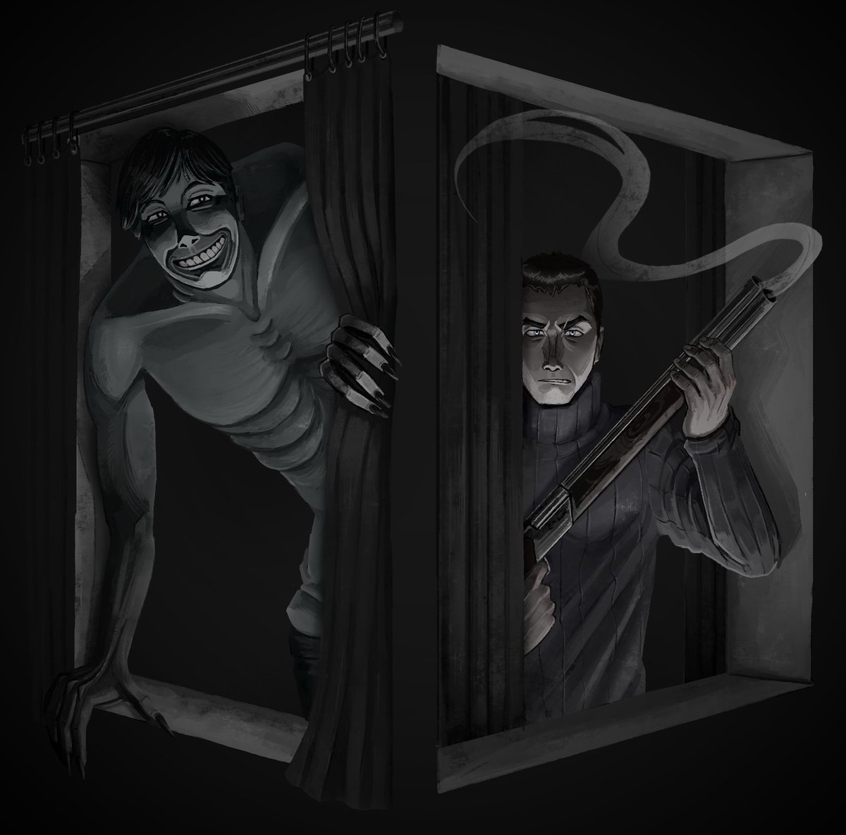 soniianeak's tweet photo. He's knocking on your door 💥
#ninah #noimnotahuman #palegun https://t.co/V59I3mZJI8