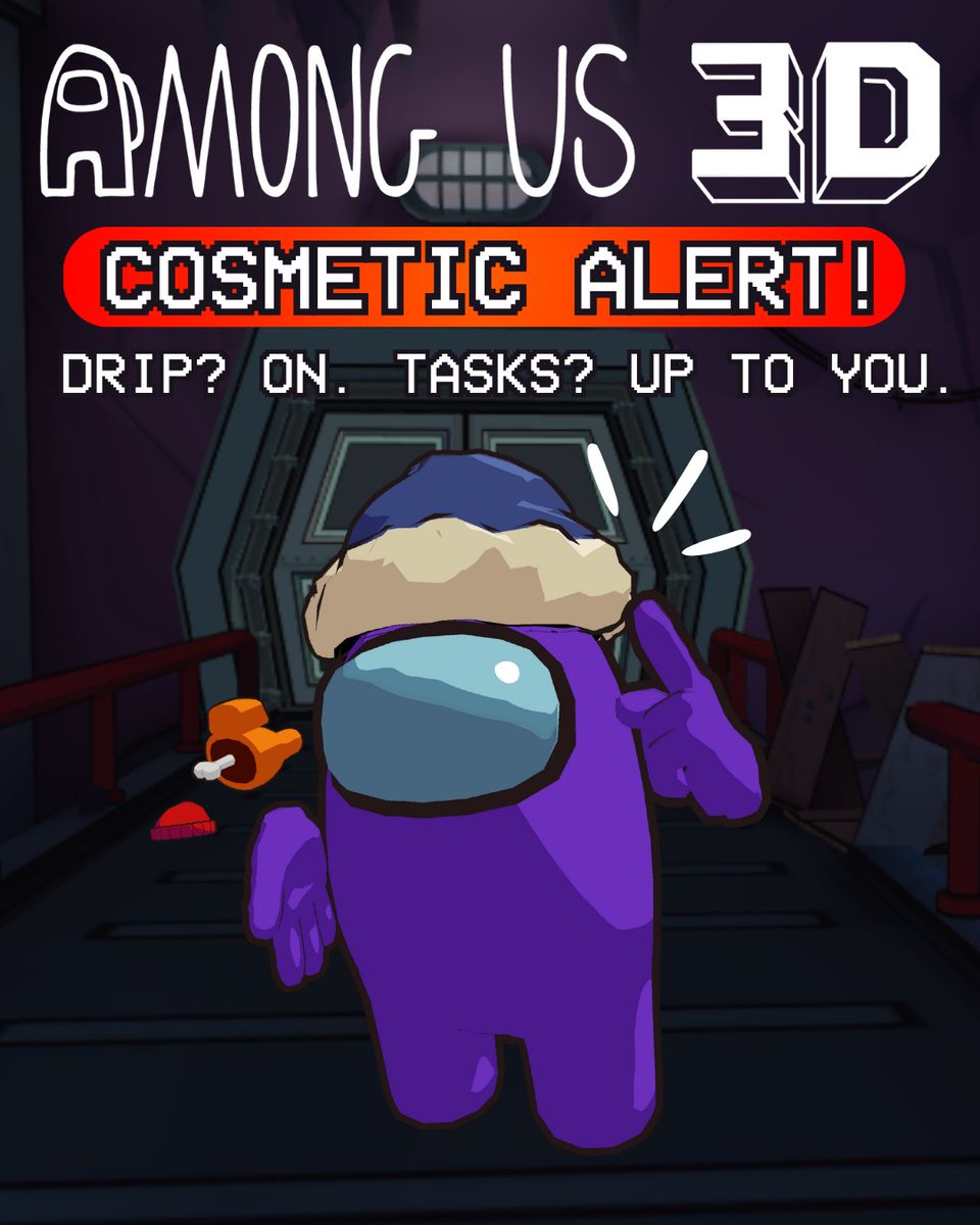 Among Us 3D tweet media