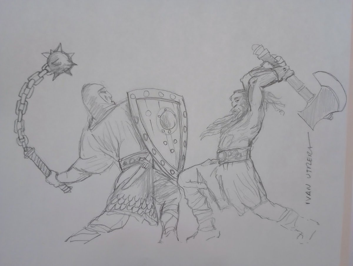 ivanutrera's tweet image. guerreros a lapiz