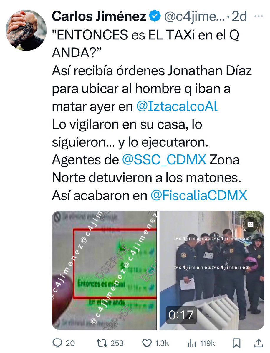 DETIENEN al BEBELÍN de la ANTIUNIÓN
Eduardo Sánchez Acevedo 
Es miembro del grupo q pelea a muerte vs La Unión.
Así lo exhibimos en enero 2025 cuando ordenó un asesinato en <a href="/A_VCarranza/">Alcaldía Venustiano Carranza</a> y lo coordinó por WhatsApp 
Agentes de <a href="/SSC_CDMX/">SSC CDMX</a> lo detuvieron anoche armado en <a href="/IztacalcoAl/">Alcaldía Iztacalco</a>