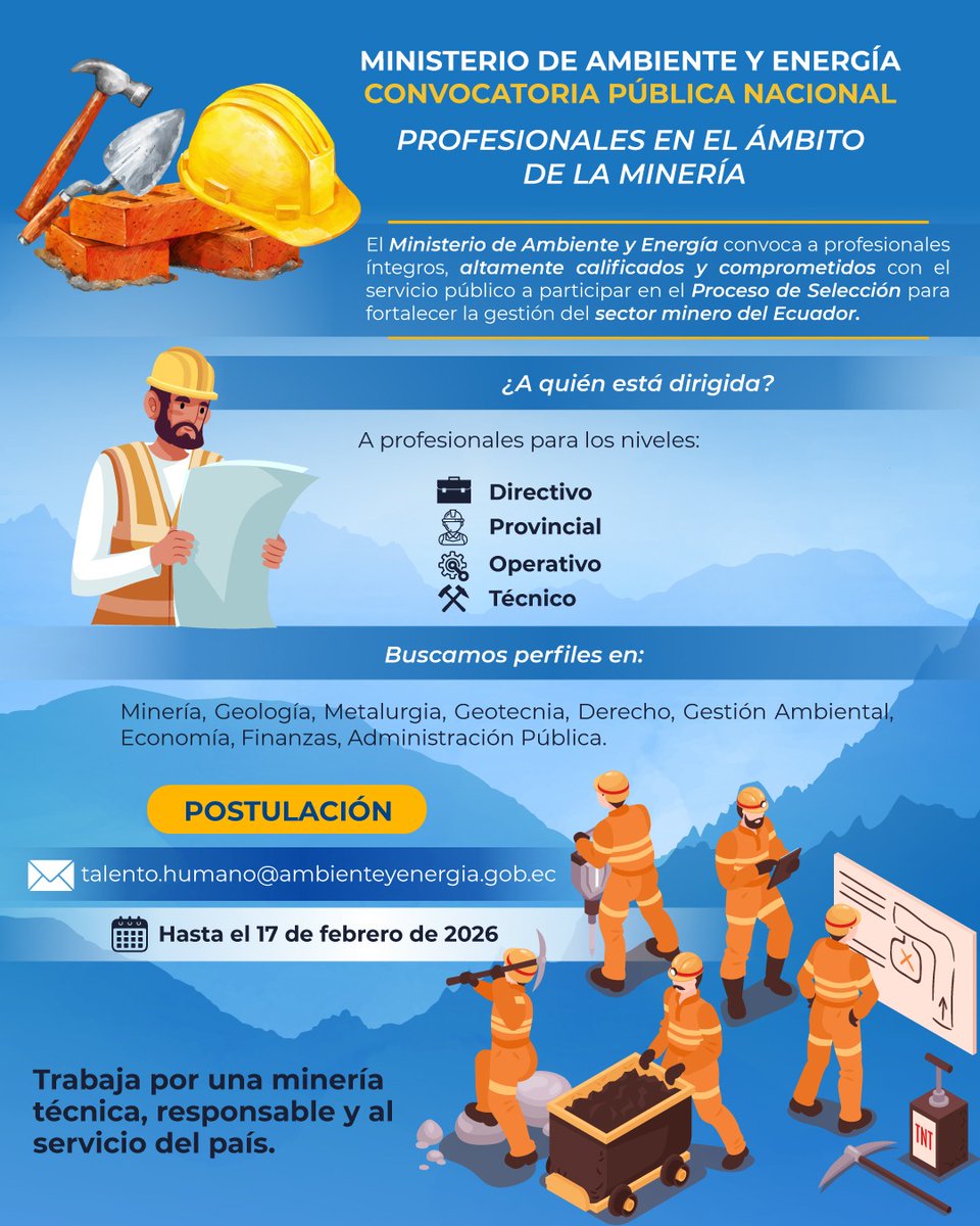 Ministerio de Ambiente y Energía tweet media