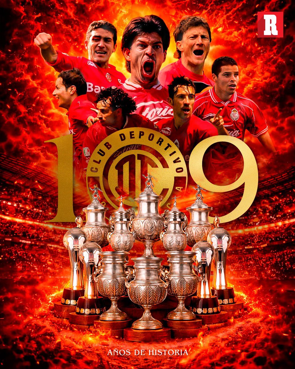 ¡FELICIDADES, BICAMPEÓN! 🏆🏆

Hoy, el Club Deportivo Toluca celebra 109 años de historia y grandeza. 👹

¡Muchas felicidades, <a href="/TolucaFC/">Toluca FC</a>!