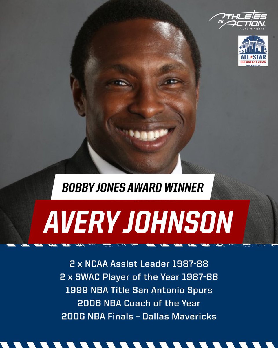 Chris_Broussard's tweet photo. Looking forward to hosting Athletes in Action’s Annual Prayer Breakfast this Saturday at NBA All-Star Weekend in LA and honoring my brothers @ALLAN_HOUSTON &amp; @CoachAvery6 https://t.co/0bsNZDkyEb