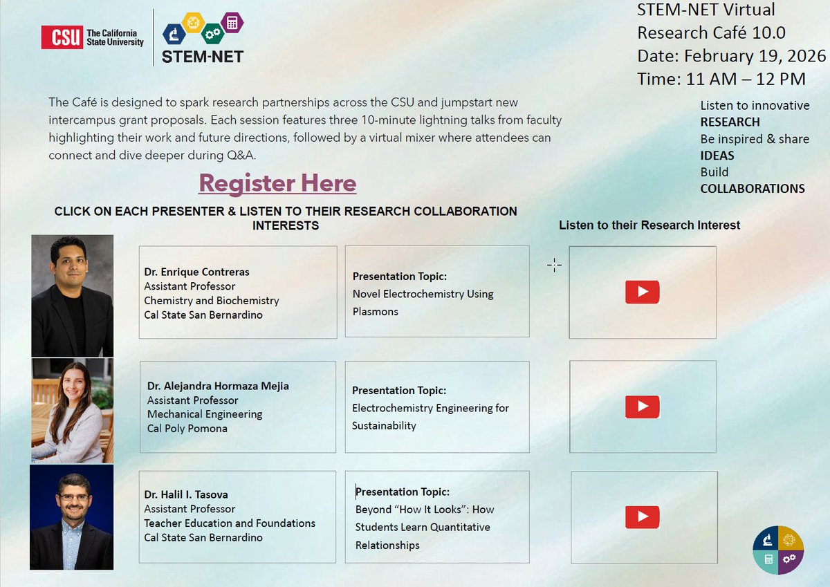 CSU STEM-NET tweet media