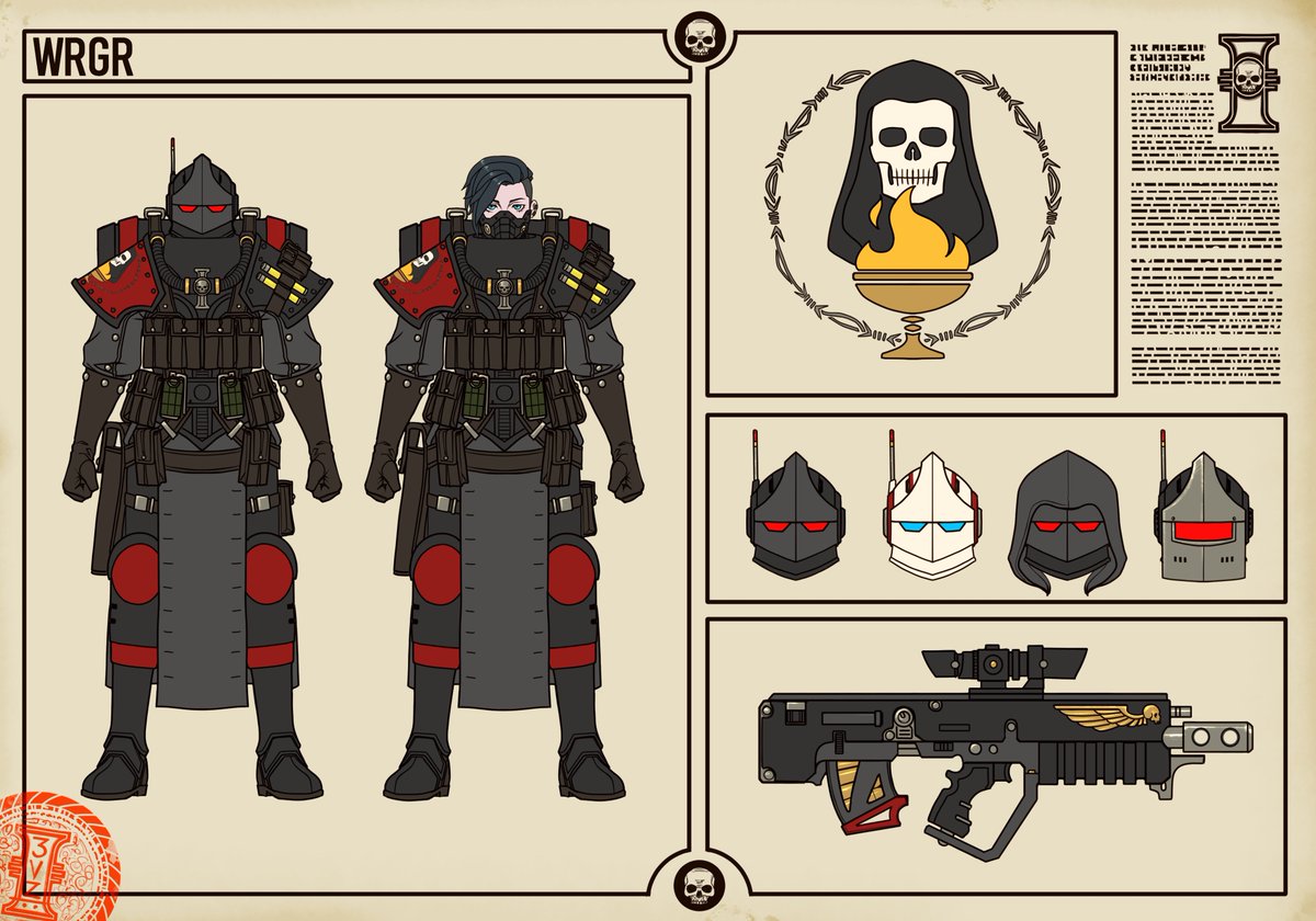 Custom 40k Battle Sisters sheet for Kvass and <a href="/RealShrike13/">🔞WRGR WNH-13</a>