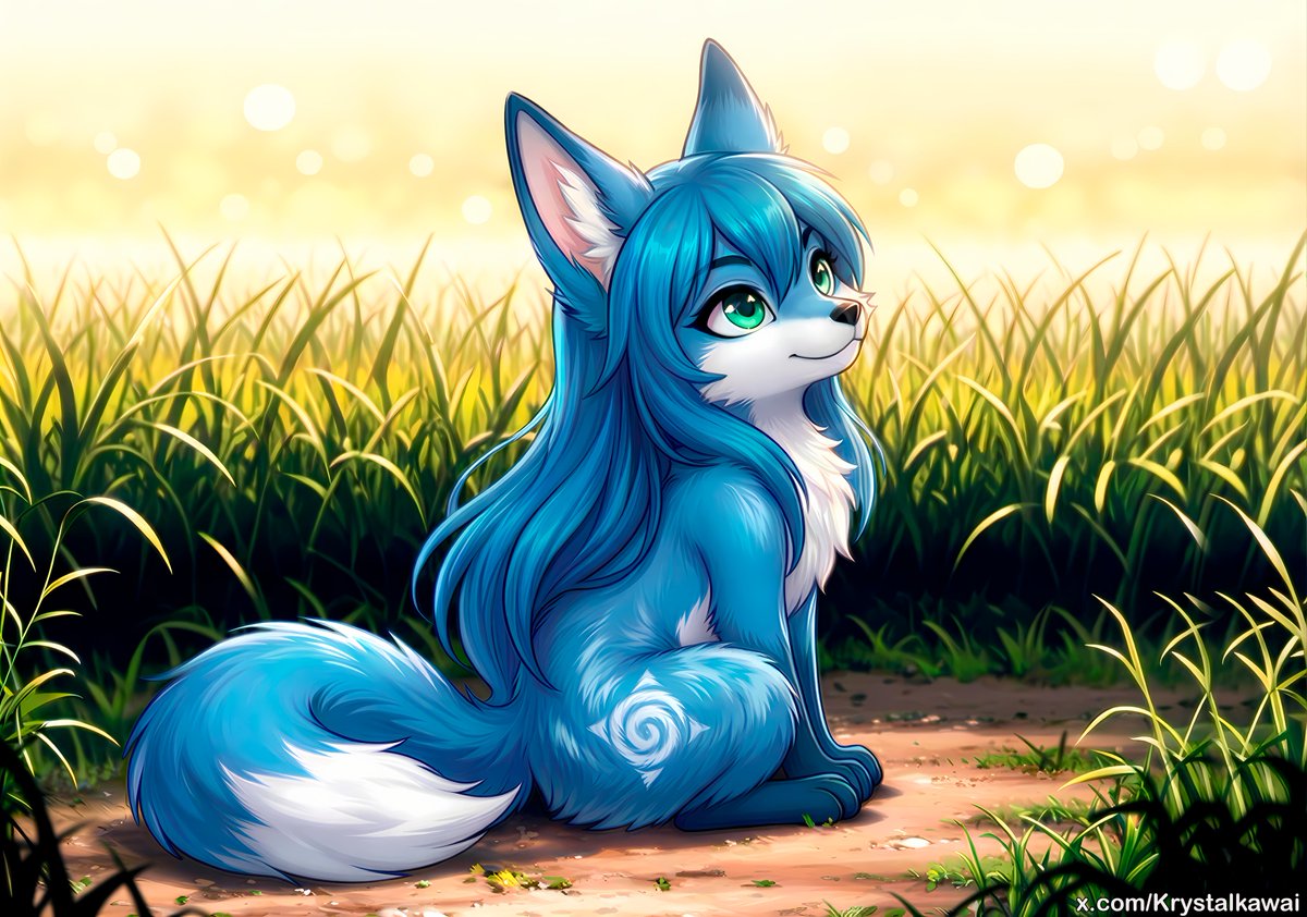 A Krystal from another universe, but just as lovely as ever! 💙