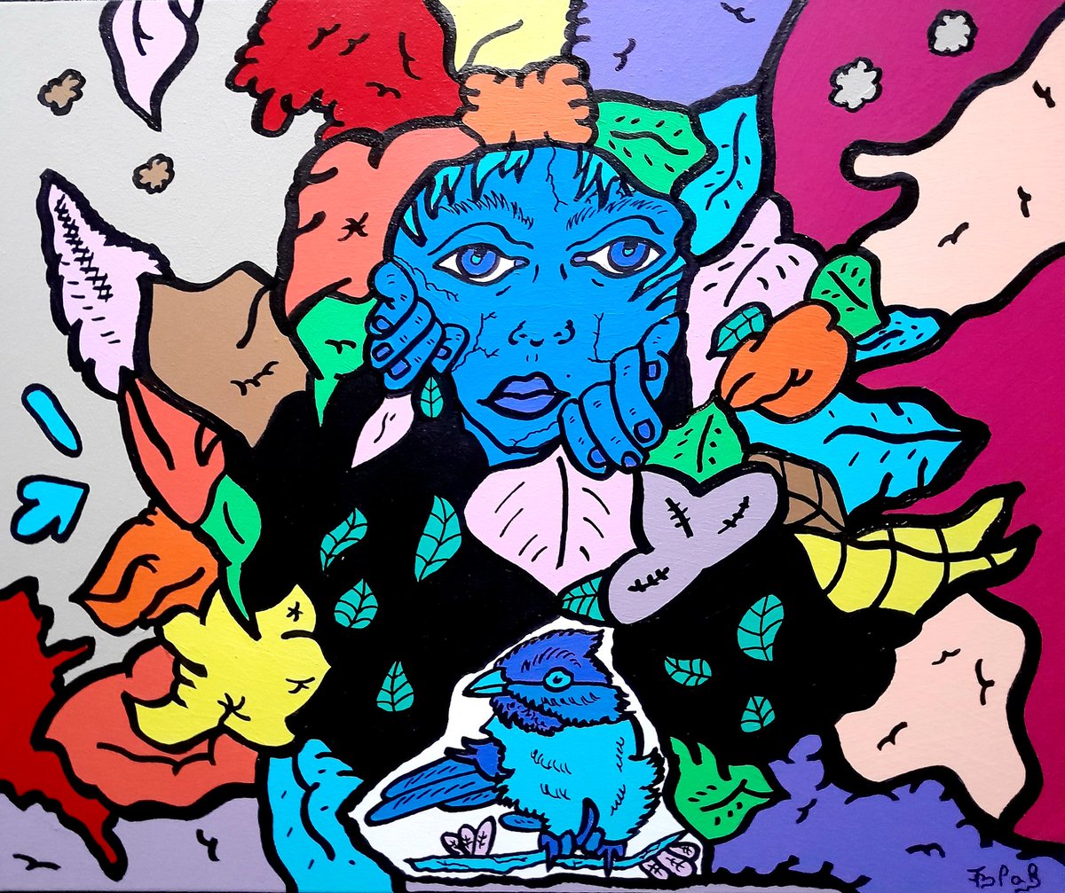 BÉA
Acrylique sur toile 
55 x 46 cm

jb-jason-blak.jimdo.com 

JASON BLAK 

#jasonblak #jasonblakpeintre #beatricebiessy #hommage #amourdelavie