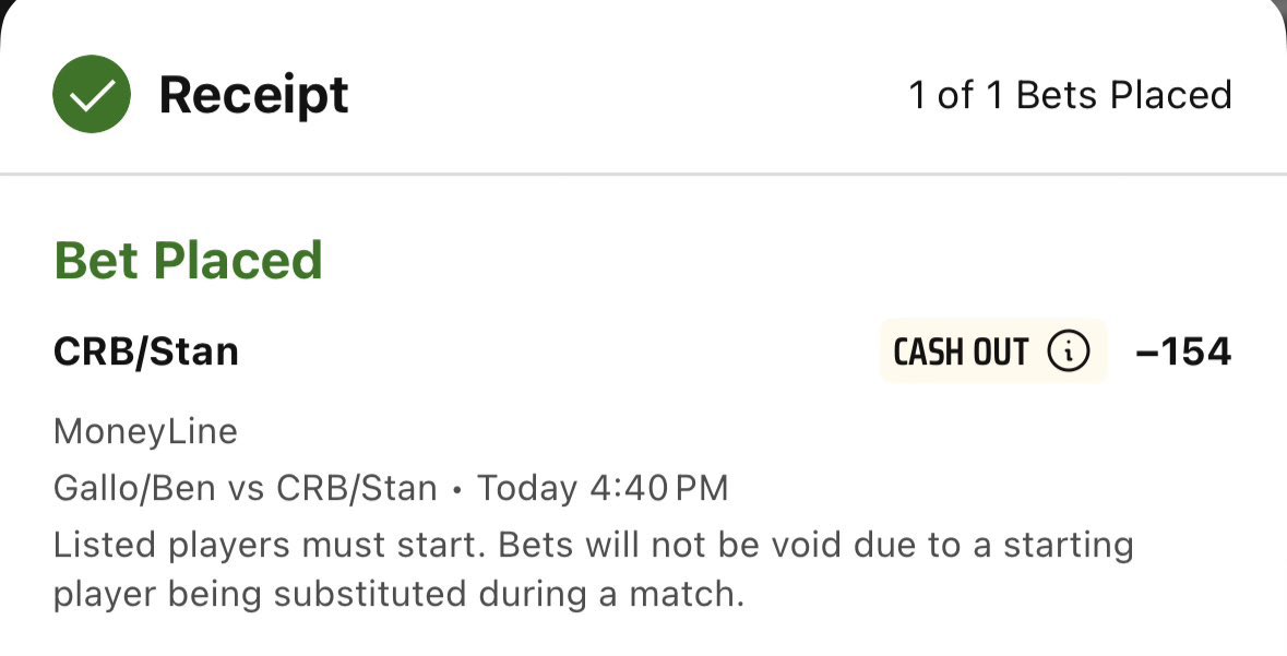 carnepierre199's tweet photo. Today’s lock 💰 @JaiAlaiLeague 

Wants more play like this? Click the link ➡️ https://t.co/fwx3uUDVTh https://t.co/7IvVHCFo4G