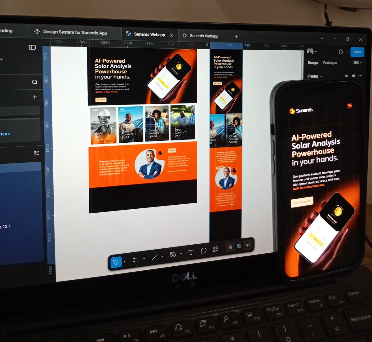 CqreStudio's tweet photo. #wip landing page for @sunerdsapp 
#UIUX #ProductDesign https://t.co/4m1bh905R9