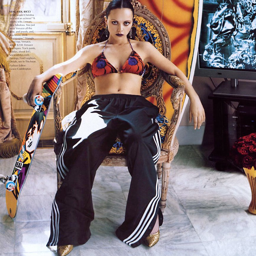 Classic Christina Ricci on her birthday! #ChristinaRicci