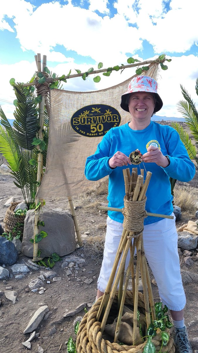 I did the thing #survivor50idolhunt