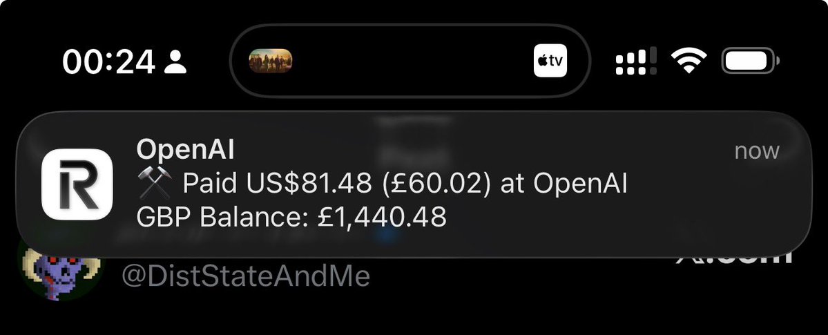 The wild thing is , right now , deployments are all using my open ai key. 

This is the third notification I’ve gotten this hour.

I fear that if I go to sleep I will wake up broke.