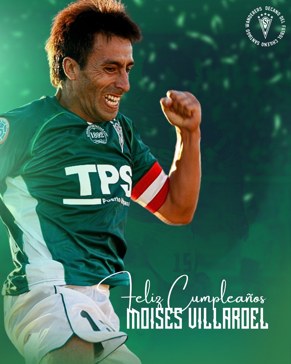 𝙁𝙀𝙇𝙄𝙕 𝘾𝙐𝙈𝙋𝙇𝙀𝘼𝙉̃𝙊𝙎, 𝙈𝙊𝙄𝙎𝙀́𝙎 𝙁𝙀𝙍𝙈𝙄́𝙉💚🎉

Si pensamos en la historia de nuestro club, no podemos dejar pasar el nombre de Moisés Fermín Villaroel Ayala⚽️

Y hoy, en este día tan especial, queremos desearle un muy feliz cumpleaños a Moisés🤩💚