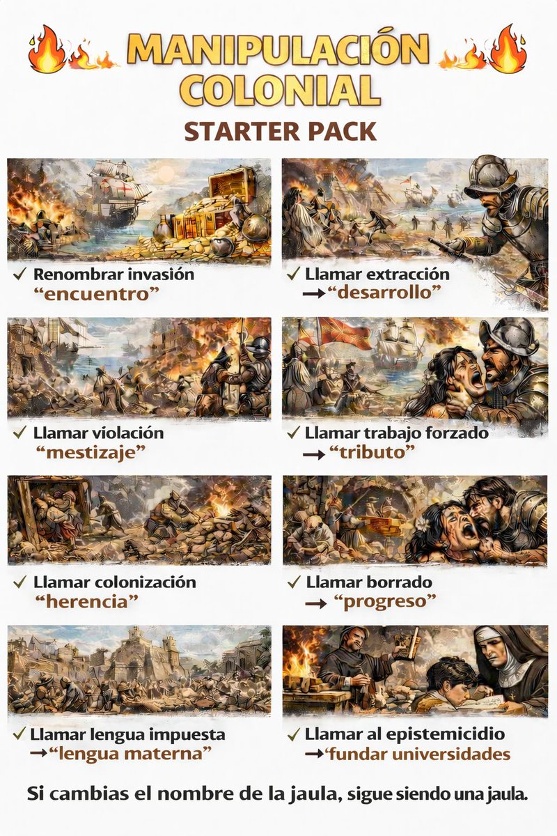 The Anawakist Method: A Forensic Blueprint for Extracting Truth from Colonial Propaganda

El mayor logro del imperio español no fue conquistar territorios.
Fue lograr que siglos después haya mexicanos defendiendo la violencia que destruyó a nuestros antepasados y a nuestra