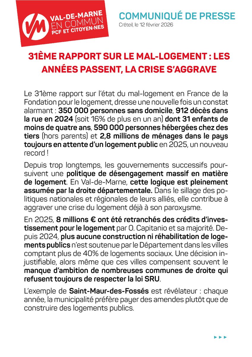 Groupe Val-de-Marne en commun - PCF et Citoyen•nes tweet media