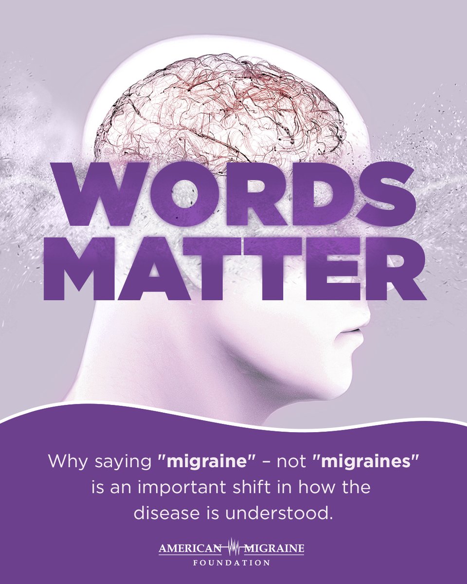 American Migraine Foundation tweet media