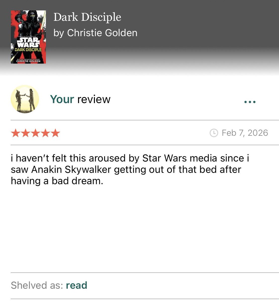 i think book reviewing is my calling guys