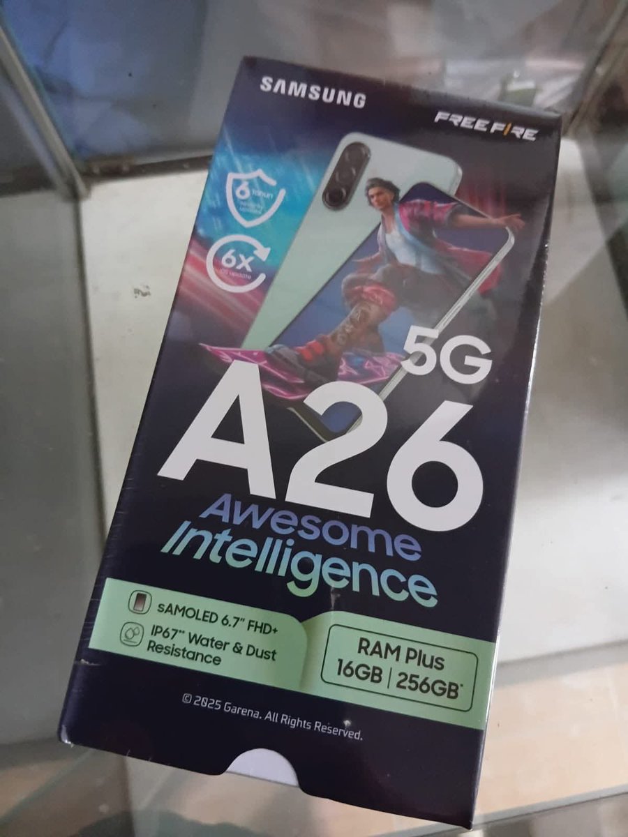 tamaraaputry's tweet photo. DIJUAL CEPAT ‼️ BARU SEGEL HARGA DIBAWAH MARKETPLACE ‼️
Samsung A26 5G
8+8/256gb warna HITAM
free powerbank jika tidak nego 🥰 kapan lagi dapet harga dibawah online dapet gratis pb lagi🥰

Hanya menerima COD wilayah TANGERANG ✅
#zonauang #samsungASeries #sale https://t.co/NRfkuYPIVR
