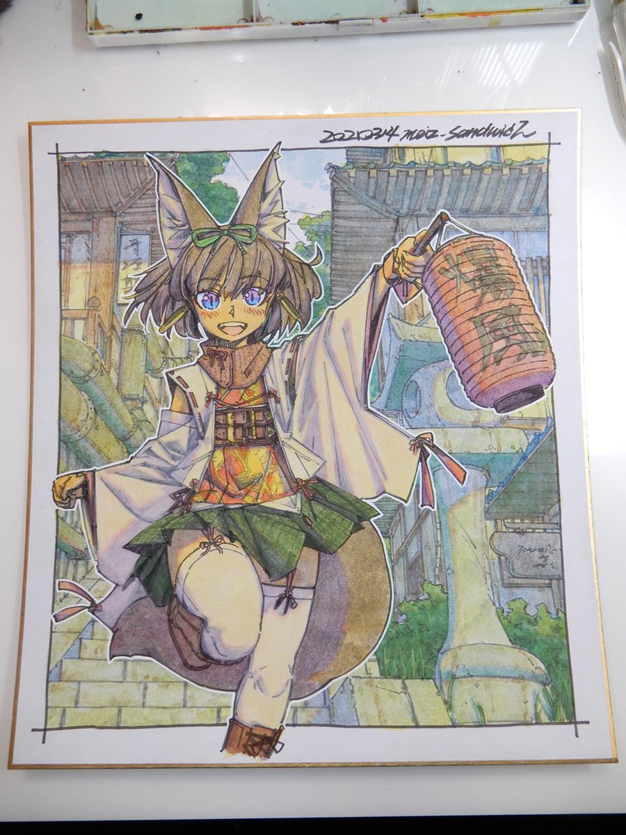 #私はこういう絵を描いています