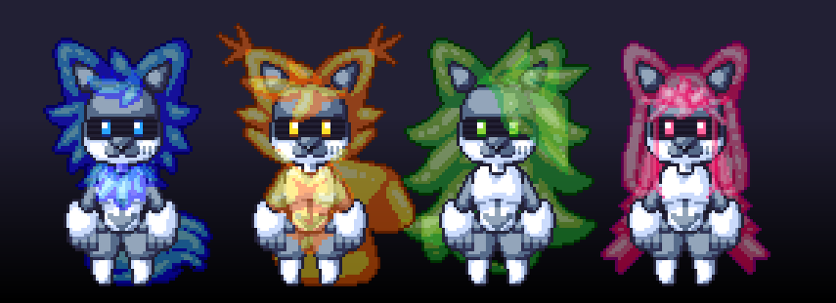 artovskih's tweet photo. Choose your color

(I animated their directions and walking cycles as well)

#Changed #Prototype #ChangedSpecial #gamedev https://t.co/hbhjOqJ66l