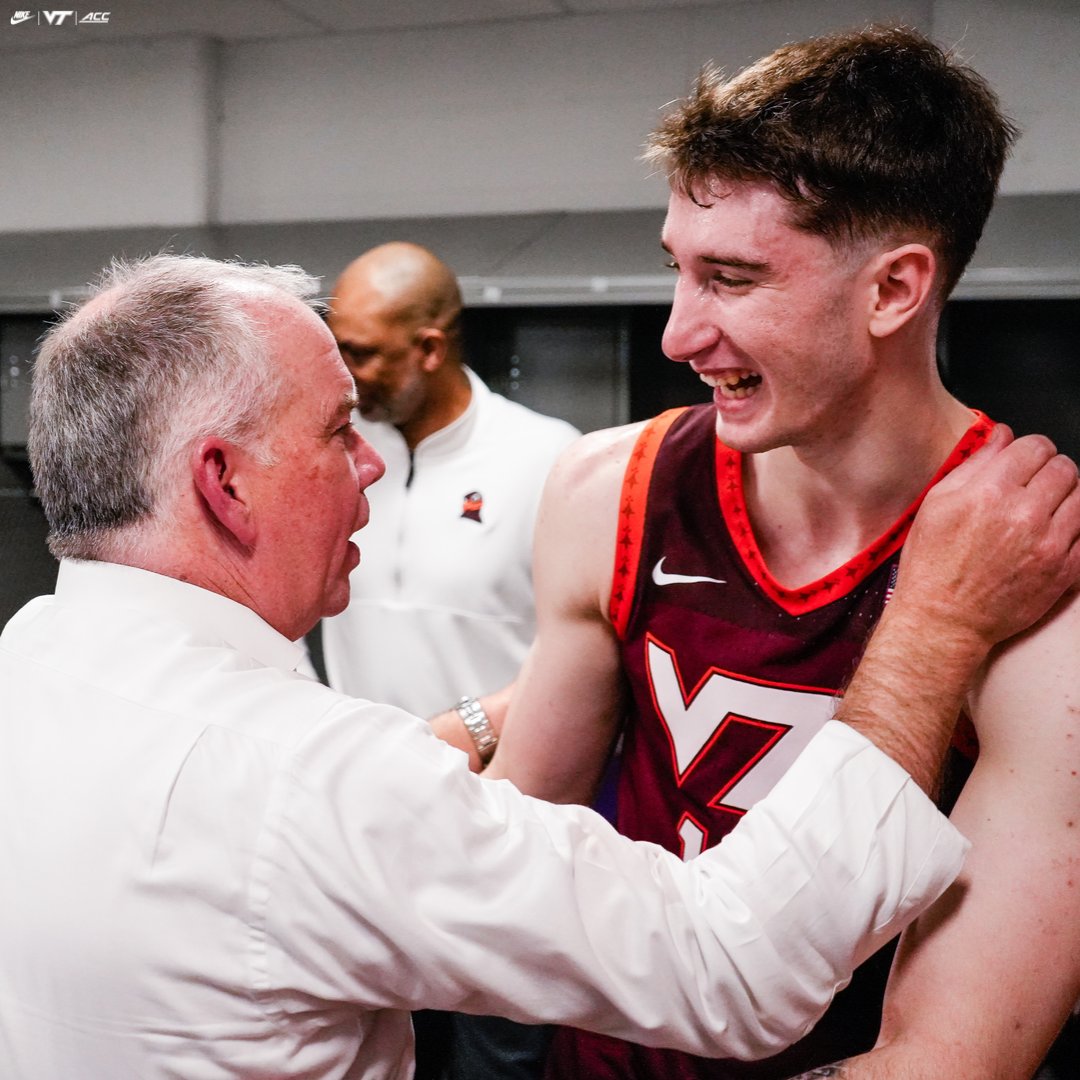 HokiesMBB's tweet photo. we're never alone in our battles 💯 https://t.co/eFuWLNioqy