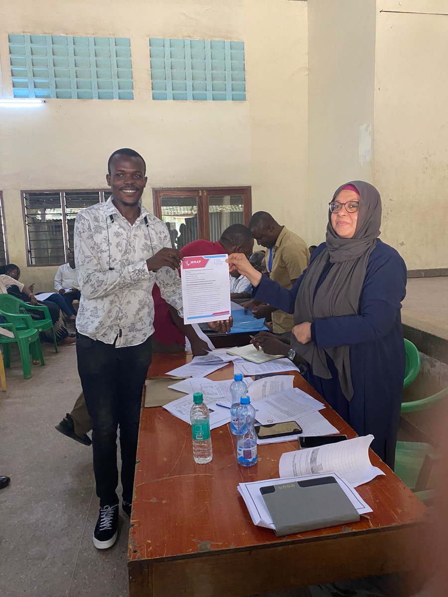 WRAPCBO's tweet photo. WRAP CBO Participates in CFSP 2026 Public Participation – Mikindani Ward
Today, Women Reducing Adolescent Pregnancies (WRAP) CBO proudly took part in the CFSP 2026 Public Participation Forum and officially submitted our memorandum to the CECM for Health, Dr. Swabah Ahmed. https://t.co/4W4ldyEPRf