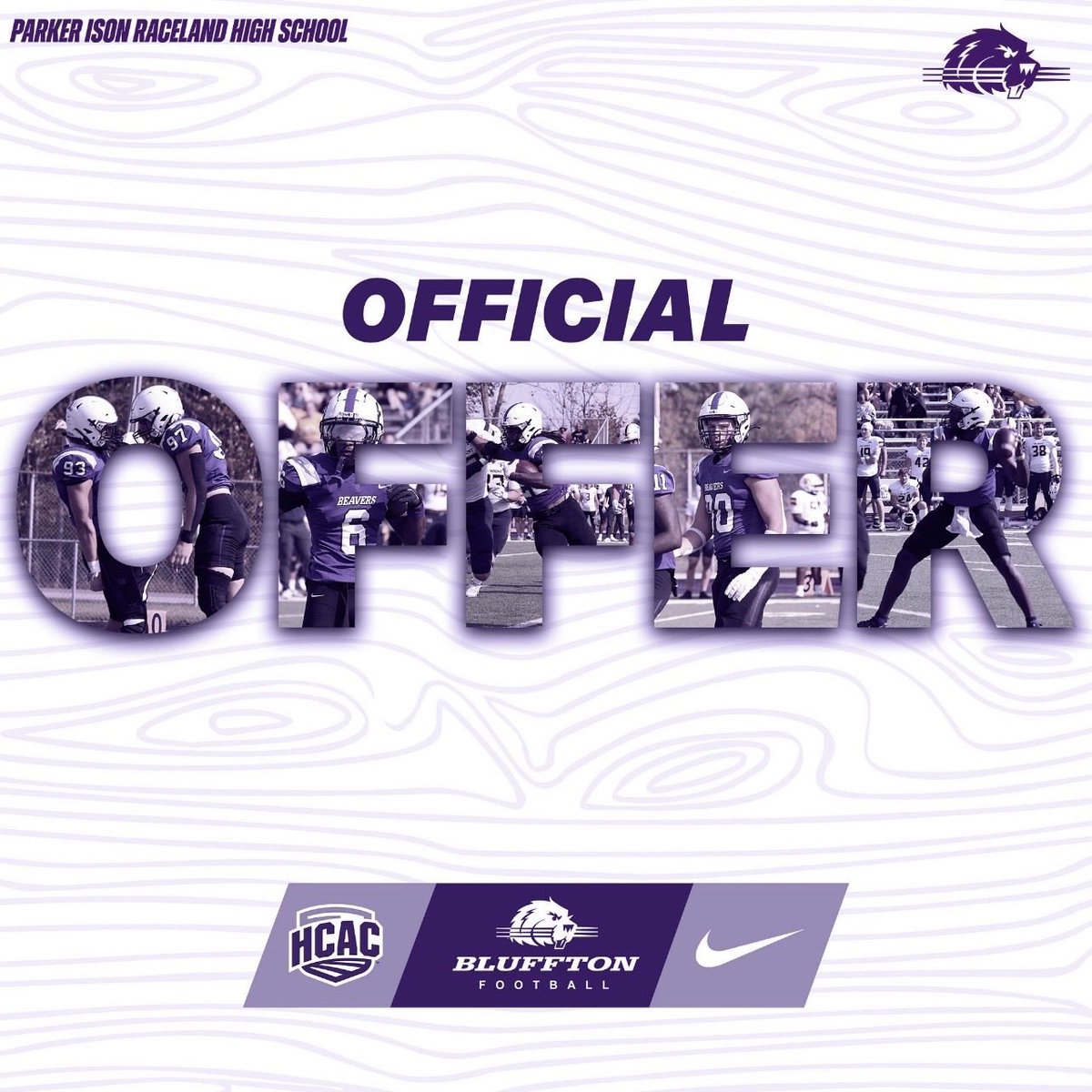 After a great talk with <a href="/CoachHedden/">Chris Hedden</a> I’m honored to receive an offer from <a href="/BlufftonFB/">Bluffton Football</a>!!