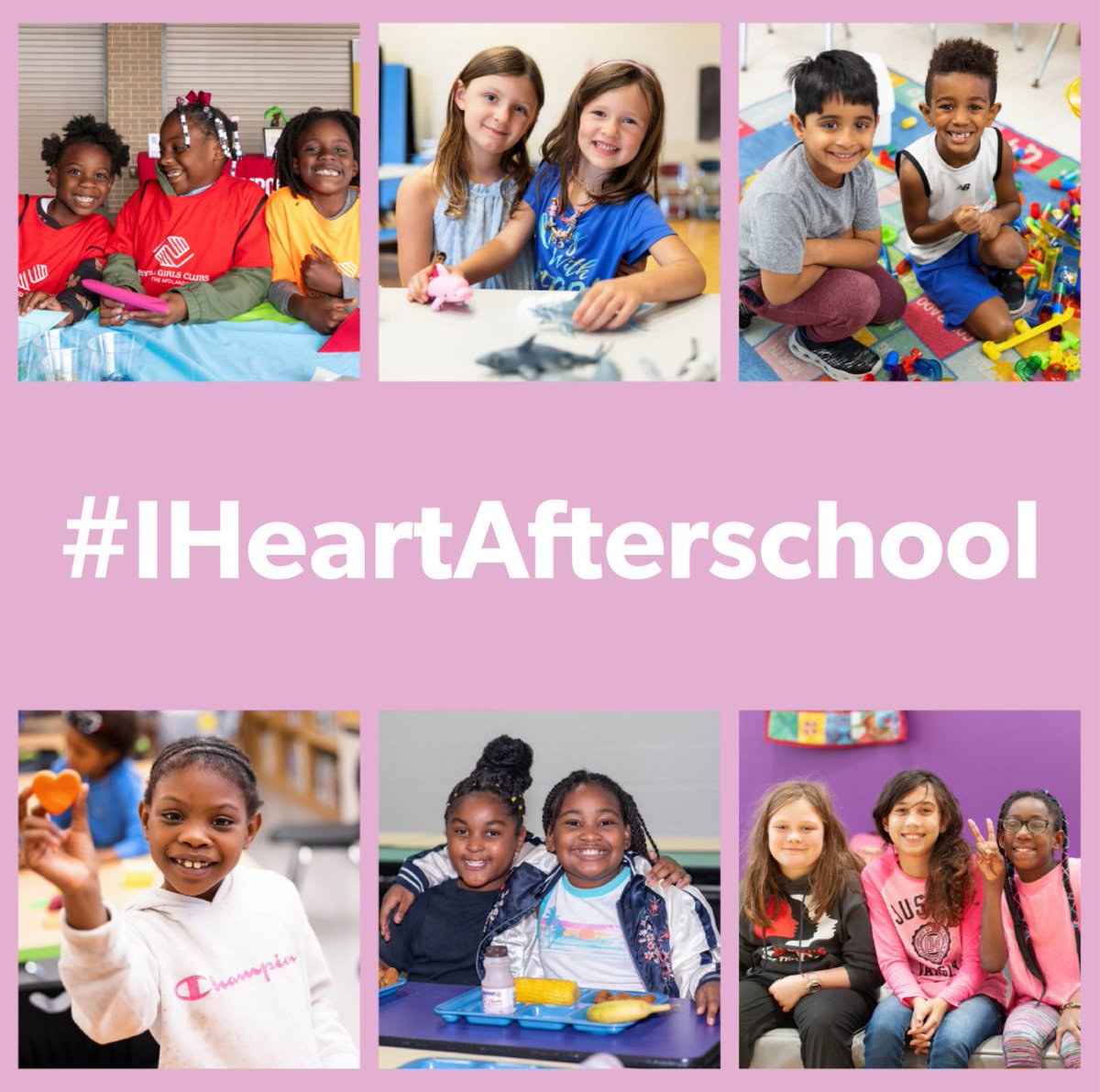 💞This Valentine’s Day, SCAA is spreading the love for the afterschool programs that show up for our kids and families every single day! Join us and hundreds of programs around the country for #IHeartAfterschool. 

Visit the link on how to participate: afterschoolalliance.org/weloveaftersch…