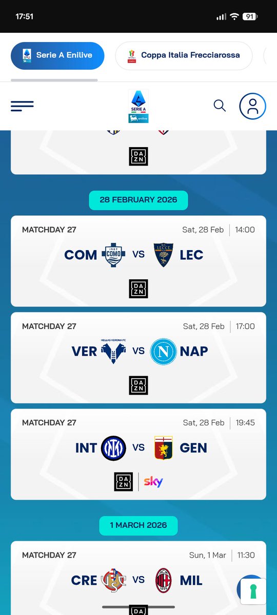 NotFernandoNels's tweet photo. @TheVillaHome Fixtures confirmed. Como, Verona and Inter all playing on the Saturday 🤦 https://t.co/9br5f2b8M5