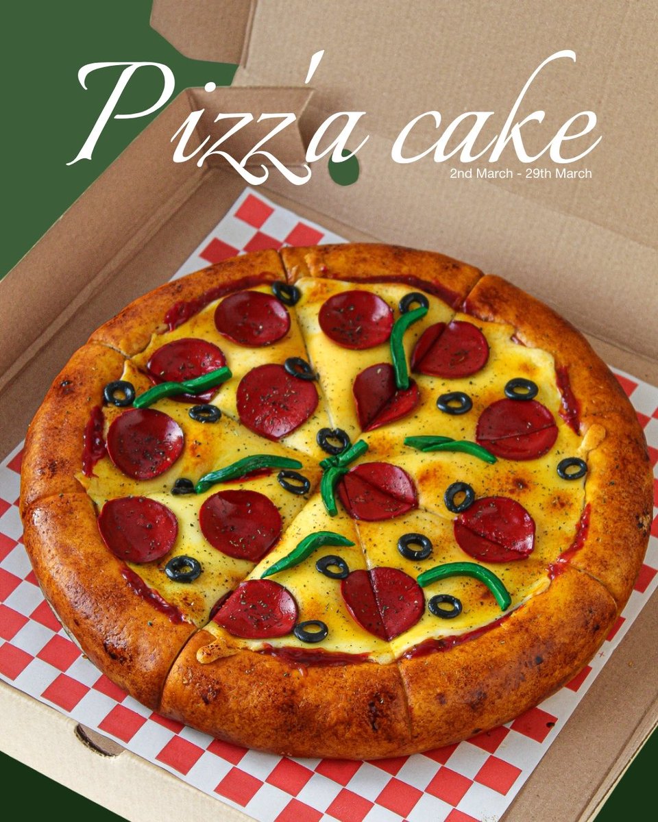 TheBig_Bakes's tweet photo. This March, we’re flipping the script on flavour. You'll make 2 pizzas per bench and we’ve even made pizza boxes to go with it! This March, join us for Pizz'a Cake!

2nd March - 29th March
📍 All locations

#bakingactivity #activitiestodo #thebigbakes #thingstodo https://t.co/RJpXDcdaDN