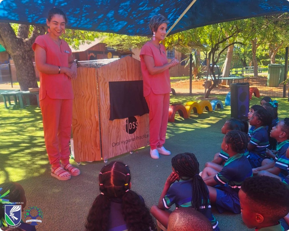 😁 As part of our "Our Body" theme, the Floss Oral Hygiene Practice team visited to teach our Grade 1s the importance of dental hygiene, building habits that last a lifetime. 🦷🪥

#MitchellHouse 
#GrowingPeopleOfSignificance 
#HealthySmiles