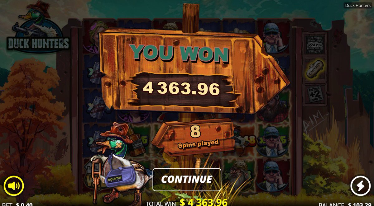 MetaWin's tweet image. MetaWinner ‘dillinjah’ just turned $0.40 into over $4,300 playing Duck Hunters on metawin.com! 🦆

To celebrate his 10,910X we are GIVING AWAY $400 to 1 person who QRTs this with what they would do with $4k in winnings!